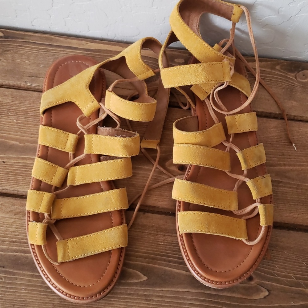 Yellow Frye Gladiators